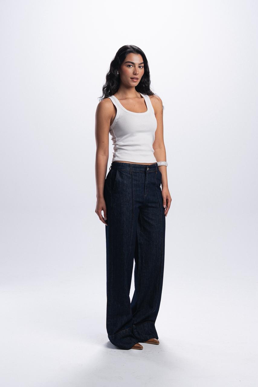 Flip straight jeans  - Blue Raw