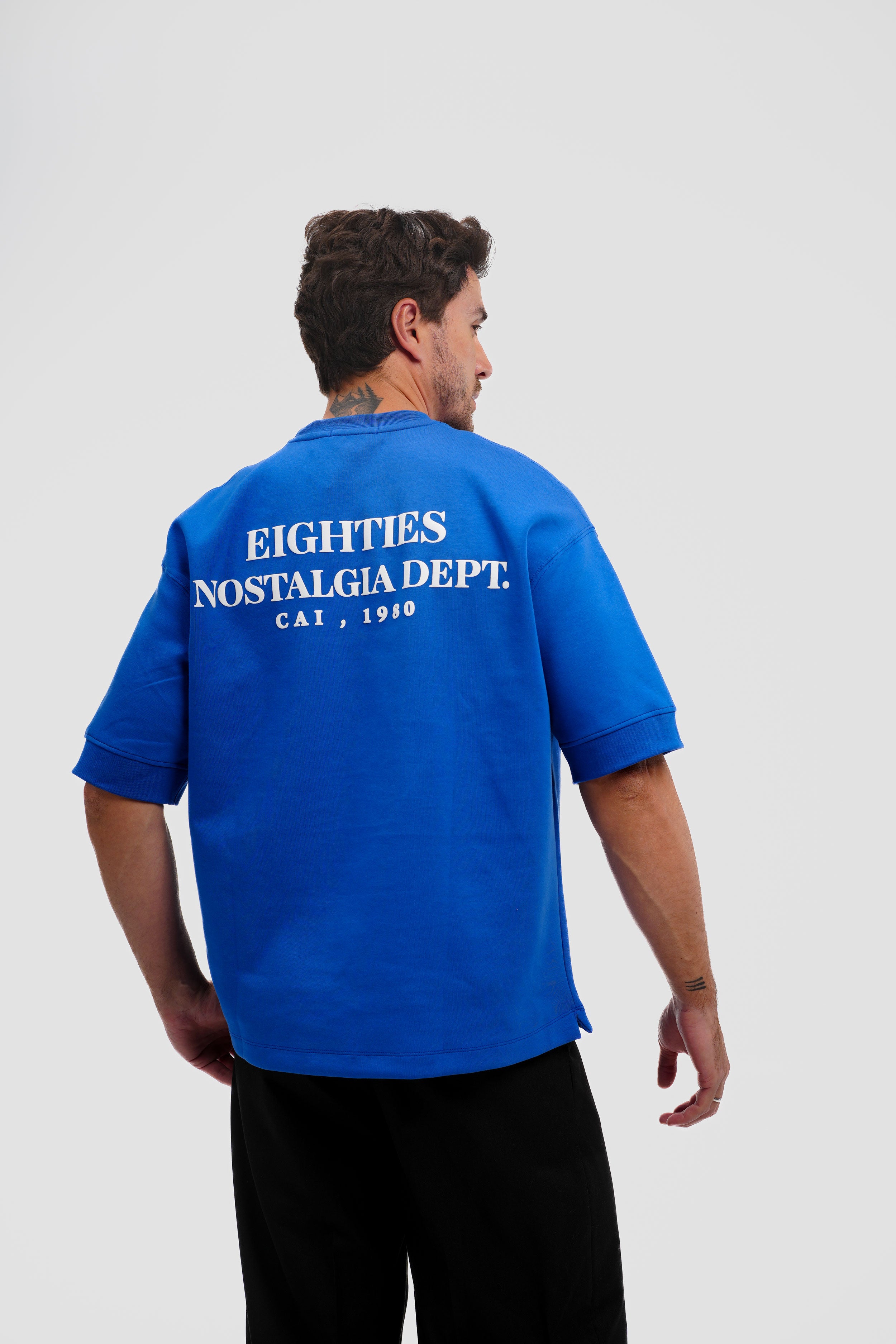 Eighties Nostalgia Tee - Blue