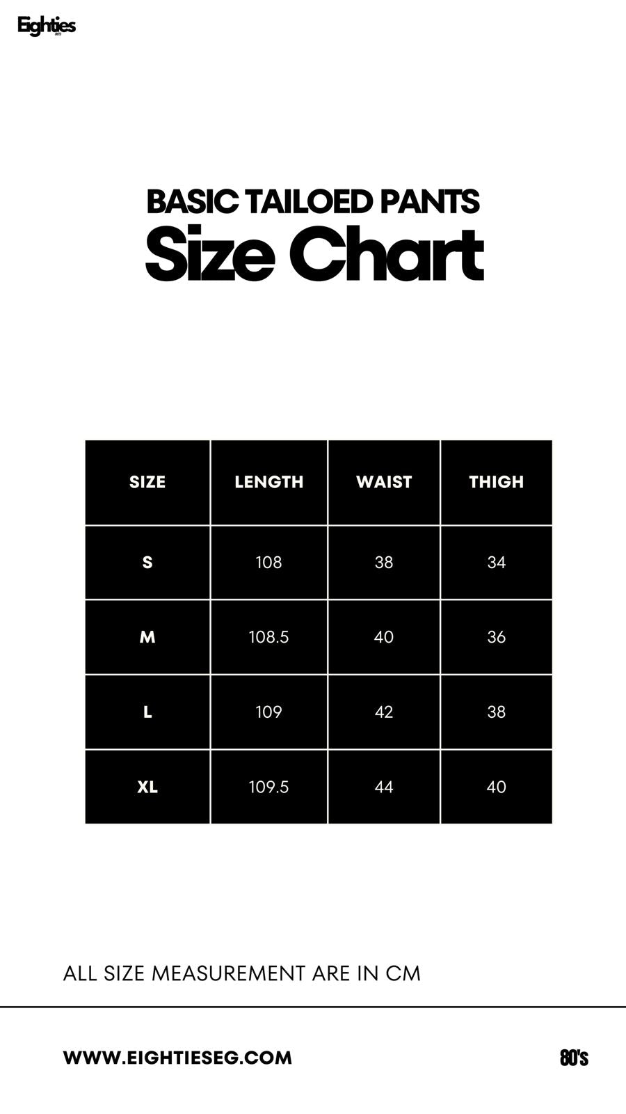 Size guide