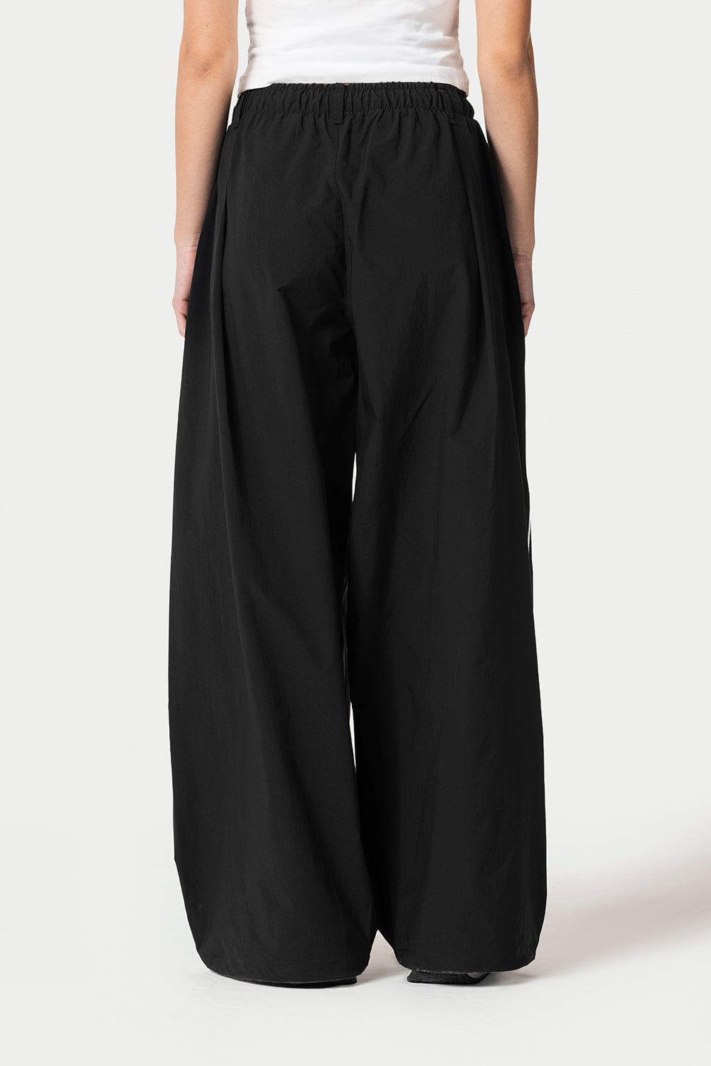 Side Line Wide Leg Pants – Black – photo 10