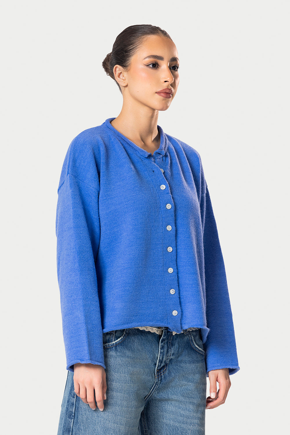 Knitted Chemise – Blue – photo 2