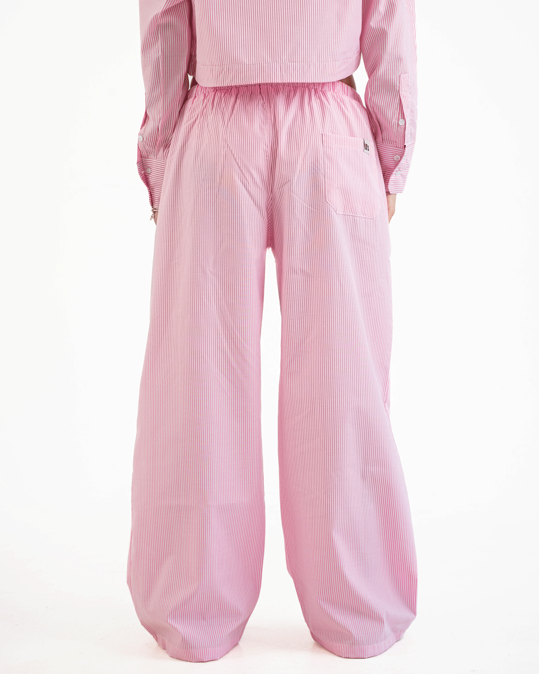 PJ Pink striped pants