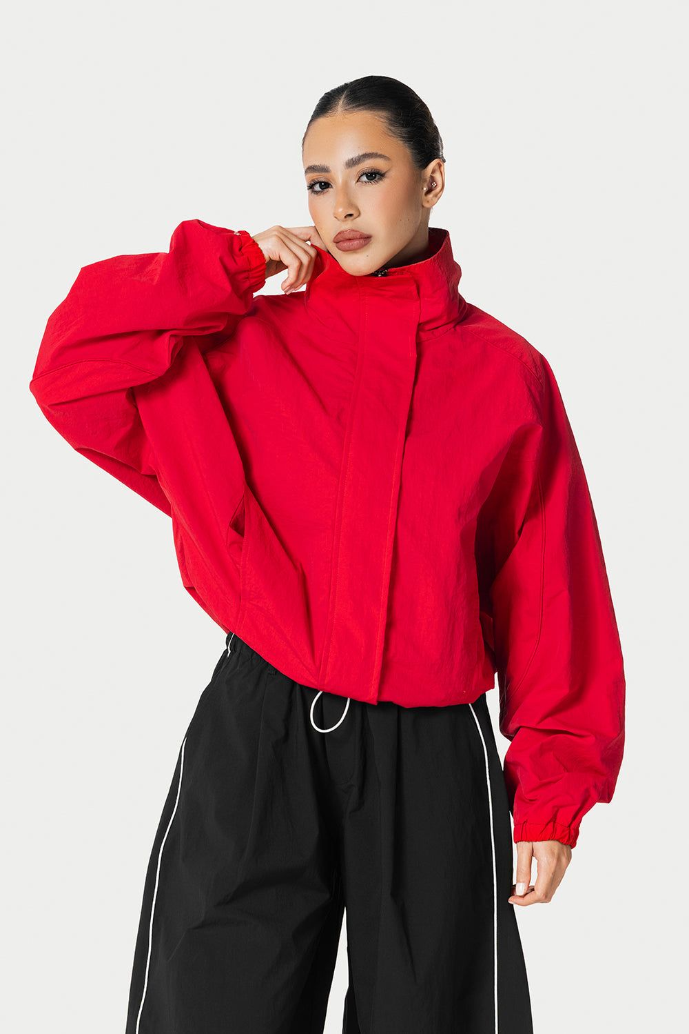 Windbreaker Jacket – Red – photo 2
