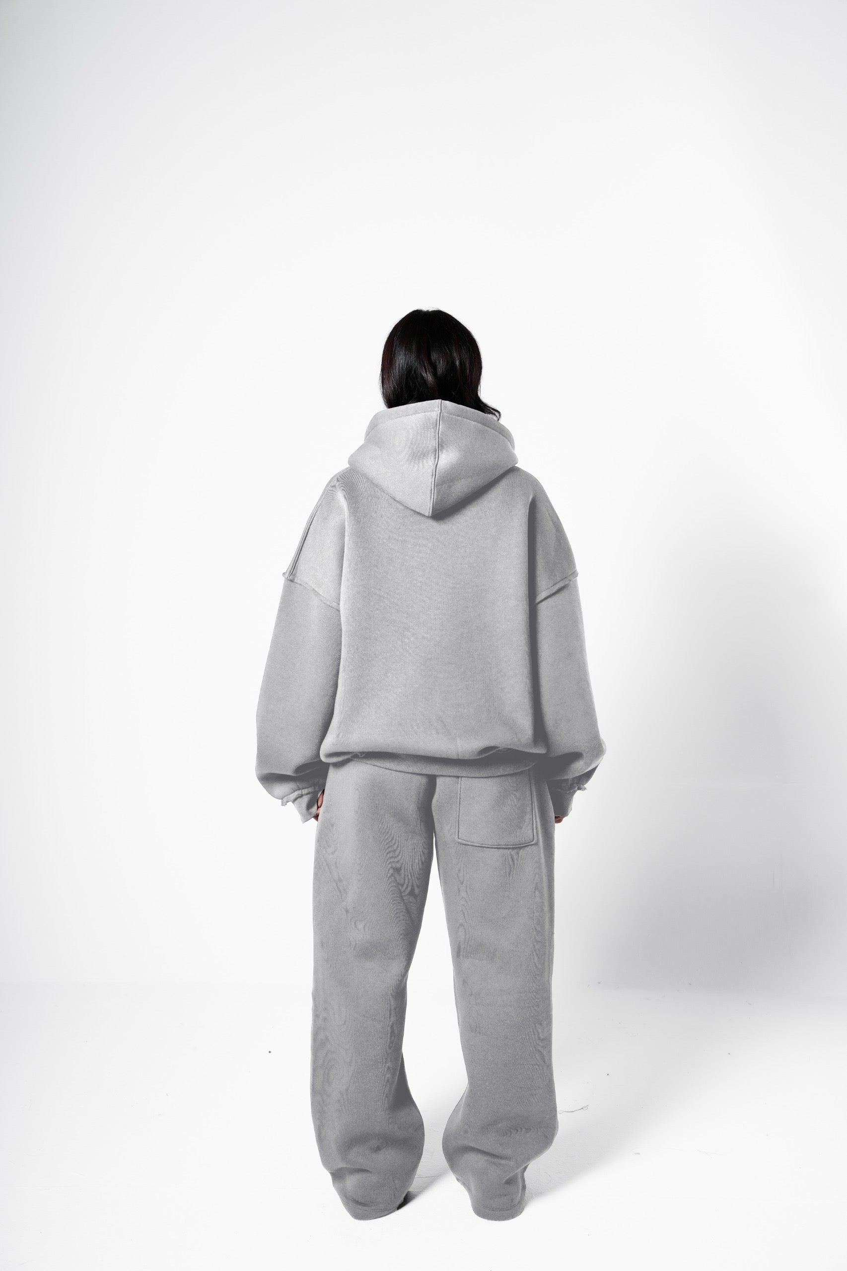 Bringing Back Zip Up - Light Grey