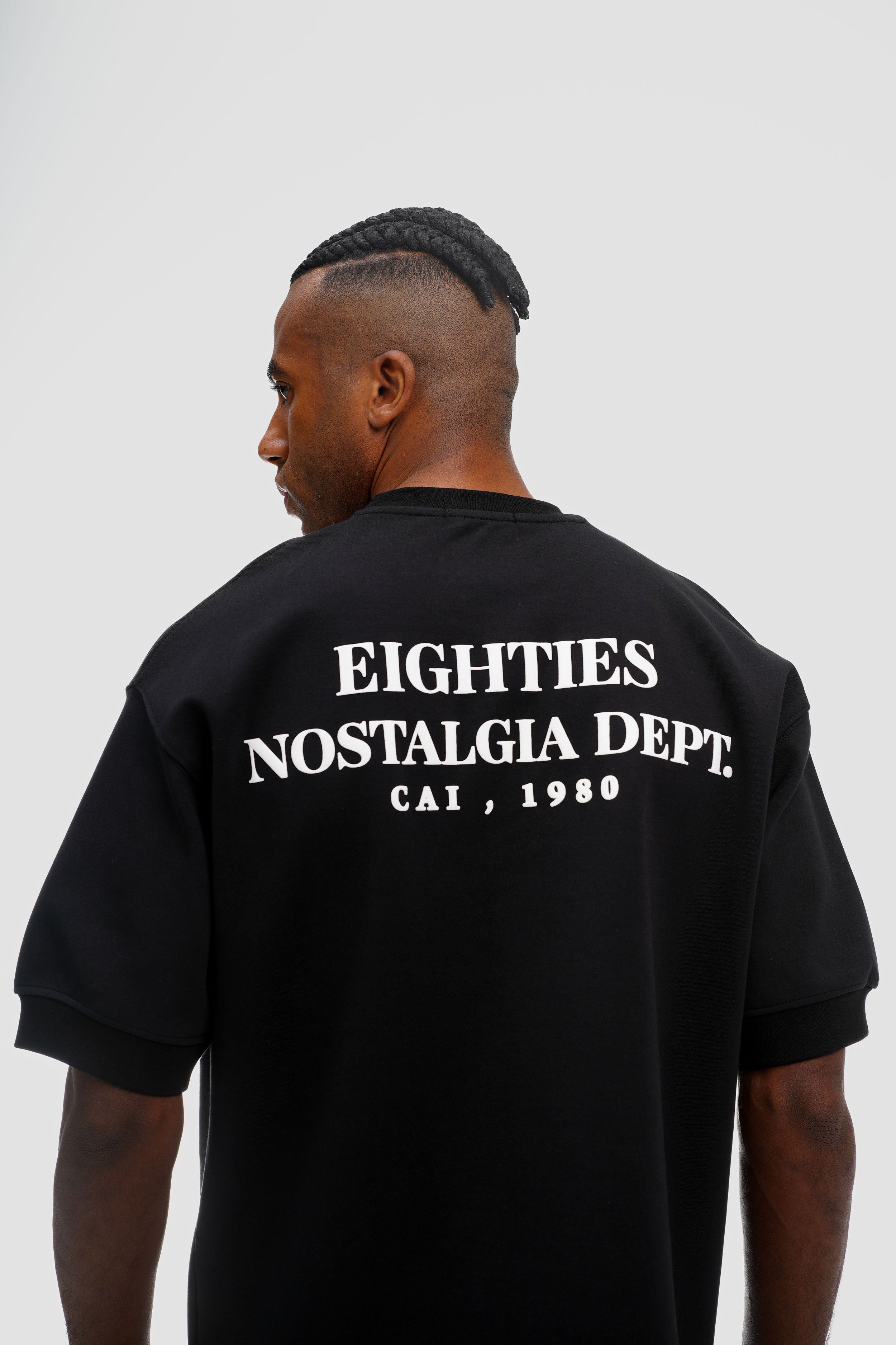 Eighties Nostalgia Tee - Black