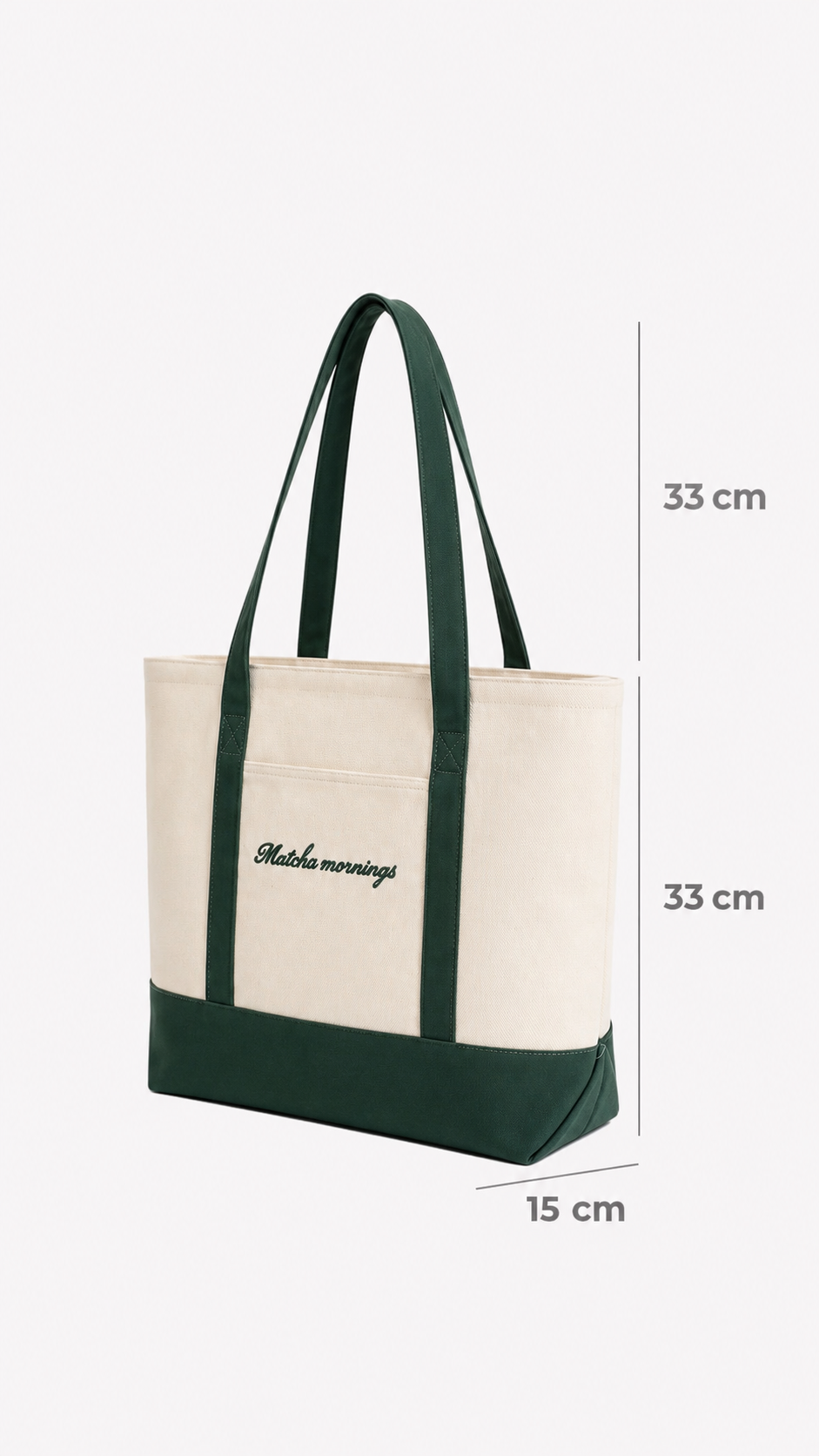 Summer Bag - Matcha Mornings — Size chart