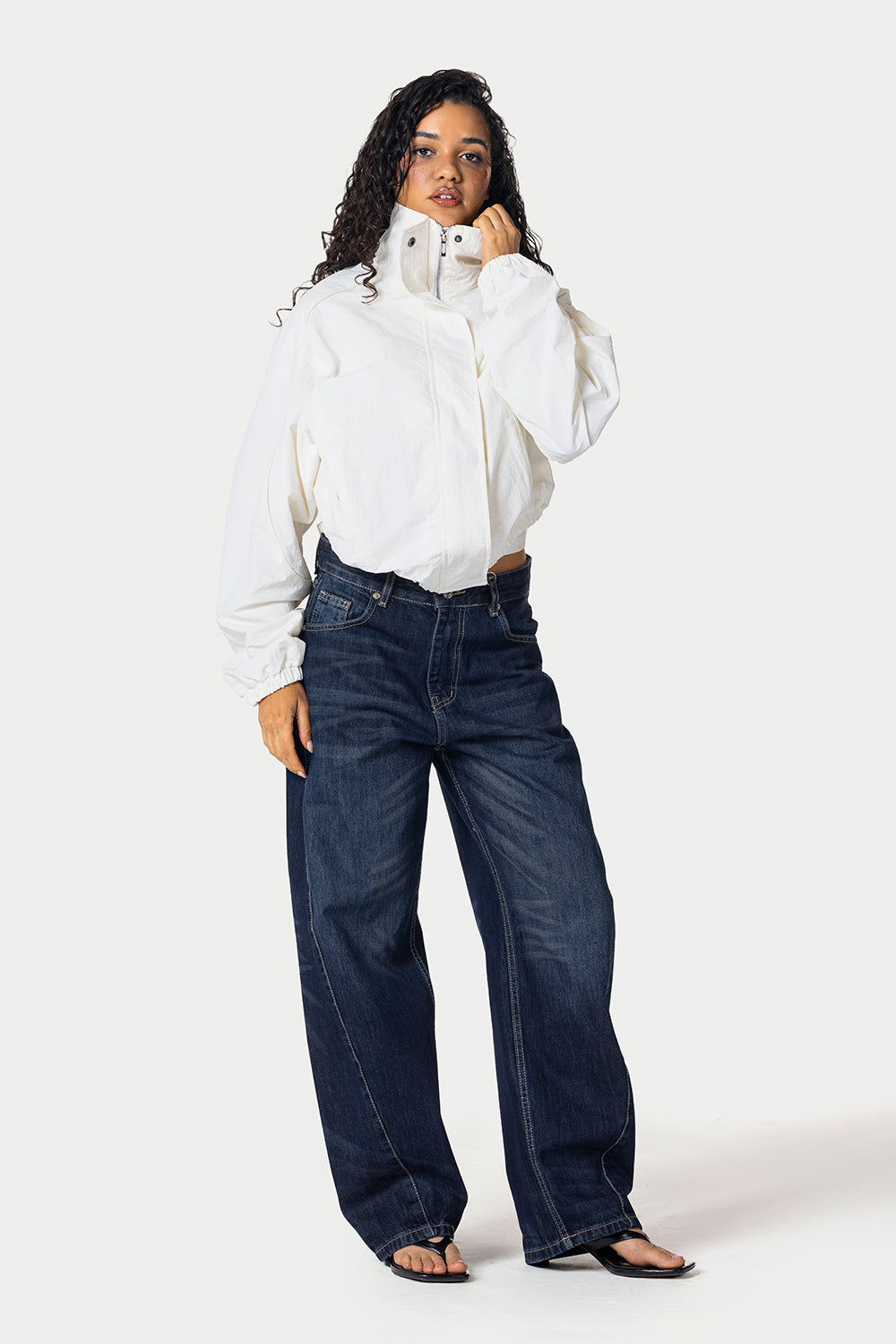 Windbreaker Jacket – Off White – photo 5
