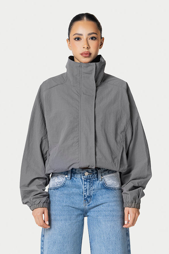 Windbreaker Jacket – Grey – photo 3