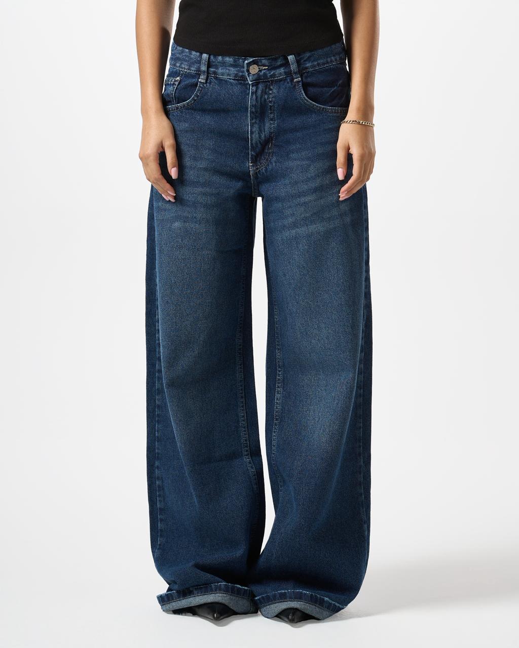 Wide leg jeans - Blue