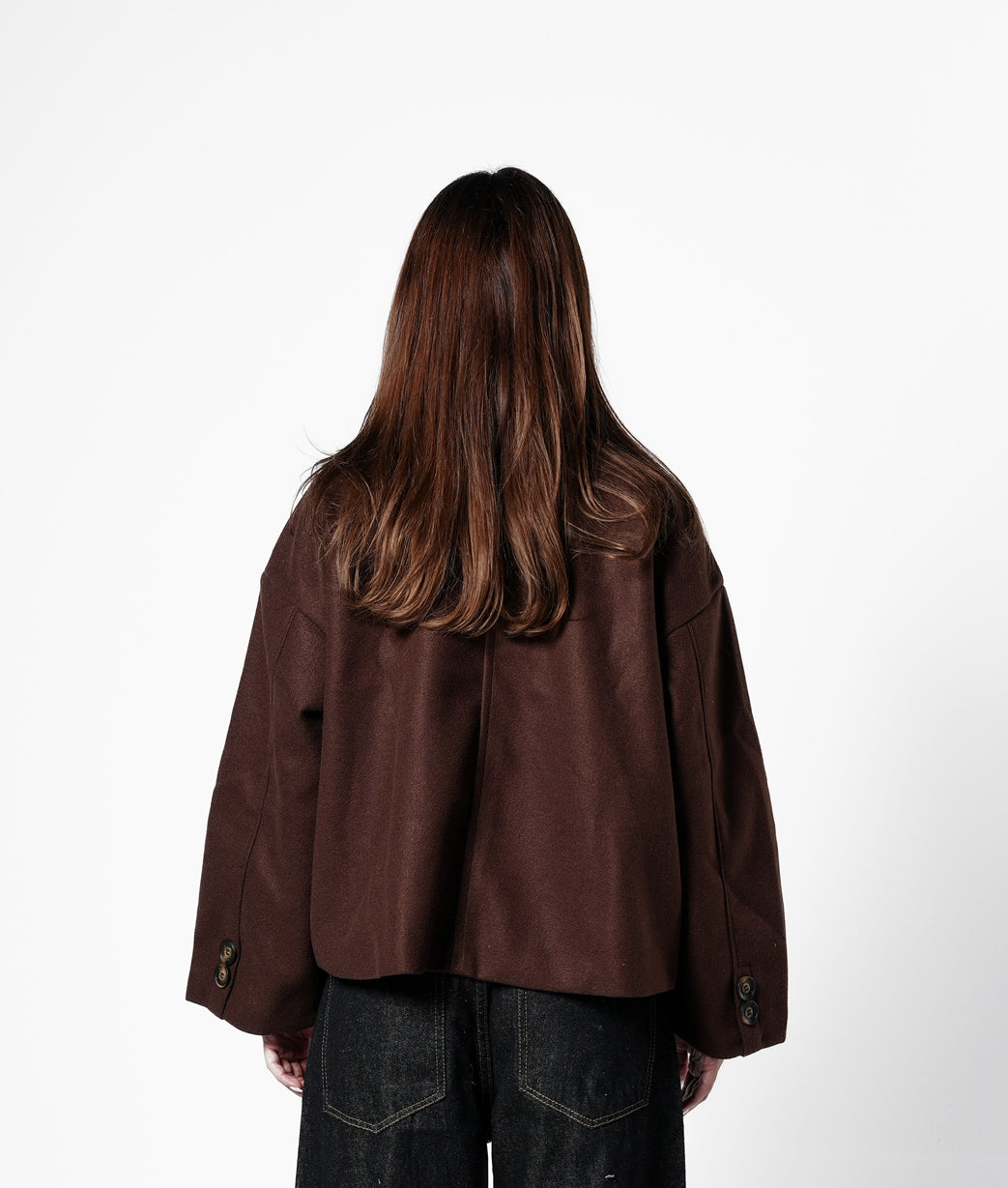 Wool jacket - brown
