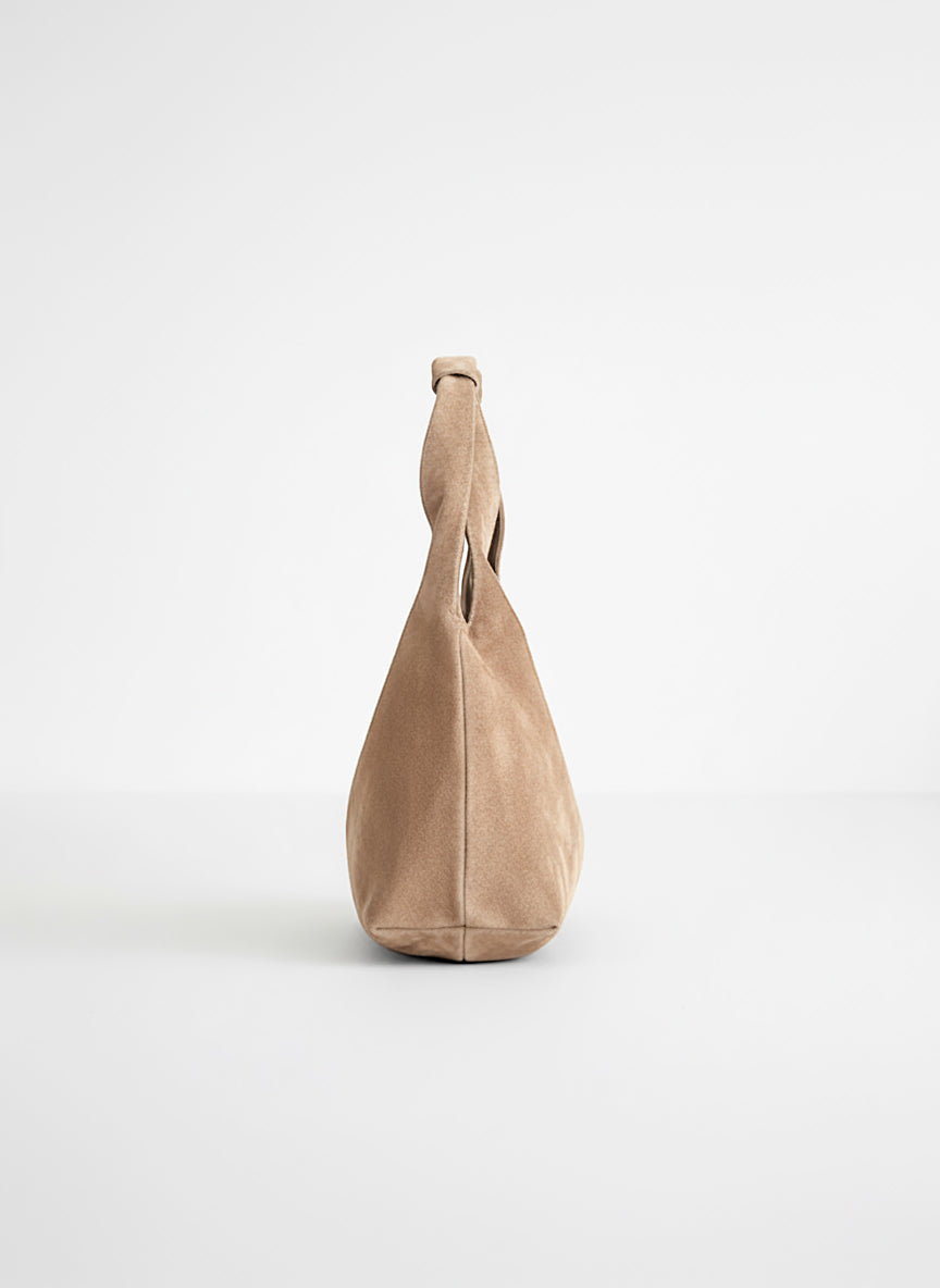 Suede Bag - beige