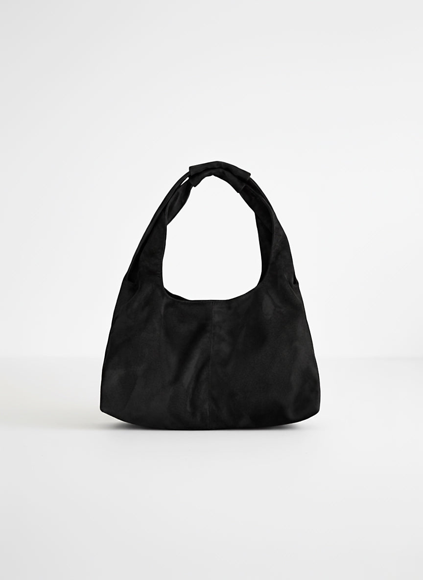 Suede Bag - black