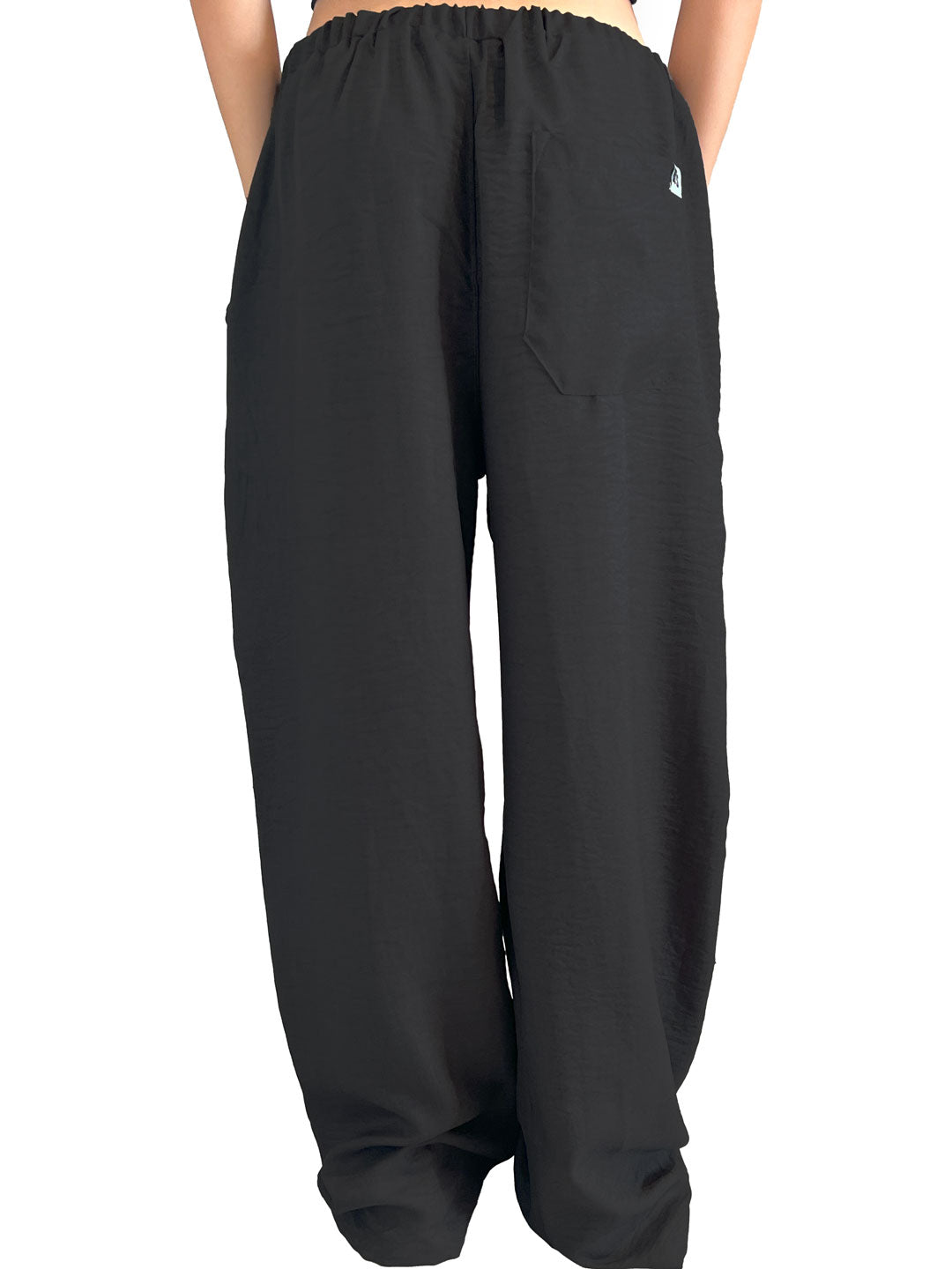 Black Baggy Linen pants