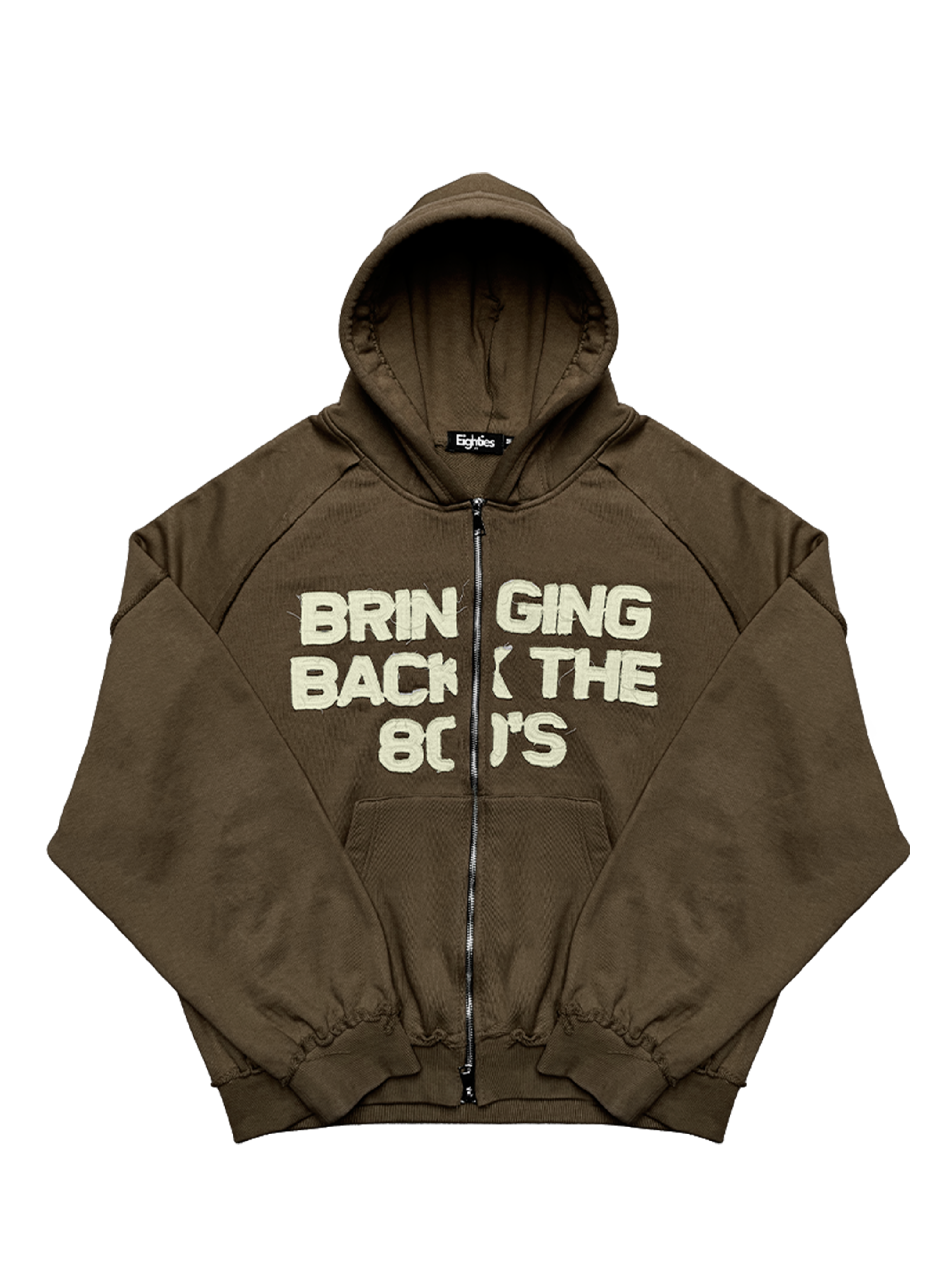 Bringing Back The 80’s Jacket - Brown